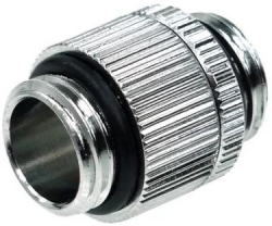 Охлаждане Адаптер Alphacool HF, Двоен нипел, G1-4 - G1-4, Въртящ се, Сребрист