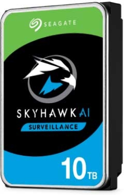 Хард диск / SSD Seagate SkyHawk AI 10TB 3.5", 256MB, 7200 RPM, SATA 6Gb-s