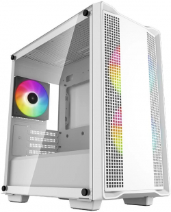 Кутия DeepCool кутия Case mATX - CC360 A-RGB White
