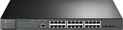 Комутатор/Суич TP-Link JetStream, 24× 1000 Mbps, 4× 10G SFP+, RJ45, Micro-US, Rack Mountable