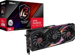 Видеокарта Asrock Radeon RX 7900XTX, 24GB GDDR6, 3x DP 2.1, 1x HDMI, 3 fan, 384 bit,