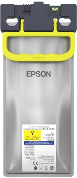 Касета с мастило Epson T05A4, за Epson WorkForce Pro WF-C878R series, 20000 копия, жълт