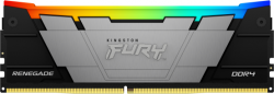 Памет Kingston FURY Renegade RGB 32GB DDR4, 3200MHz, CL16, 1.35V, Single Channel