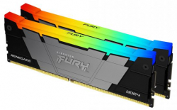 Памет Kingston FURY Renegade RGB 64GB(2x32GB) DDR4 3200MHz CL16 KF432C16RB2AK2-64
