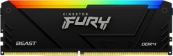 Памет Памет Kingston FURY Beast Black RGB 8GB DDR4 3200MHz CL16 KF432C16BB2A-8