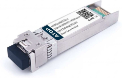 SFP Модул Индустриален оптичен модул 10GBASE-DWDM SFP+ C-band 100Ghz, 100 км, 1556.55 nm