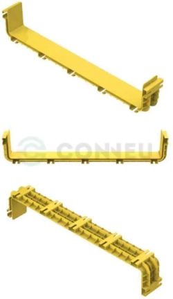 Елемент Комплект за съединяване на 600 мм Fiber Raceway елементи, Conneu