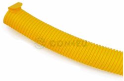 Гофрирана тръба Conneu, жълта гофрирана тръба, d: 90 mm, 1 метър