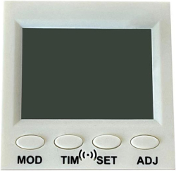 Продукт 3 в 1 LCD модул с цифров часовник, черен