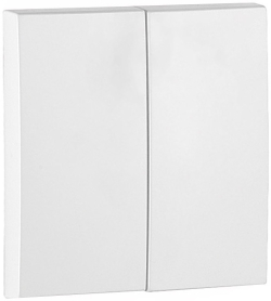 Розетка Двоен лицев панел за ключове серия Logus — Перлен