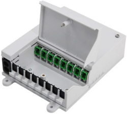 Оптична кутия Оптична разпределителна кутия за 8 SC симплекс адаптера, IP54