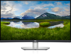 Монитор Dell S3221QSA Curved 32" 3840 x 2160 4K, VA, 4ms, 60Hz, 2x HDMI 2.0, 1x DP 1.2, сив