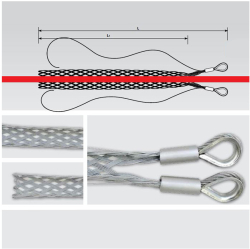 Къс чорап за междинно придърпване на кабели с диаметър 25-45 мм