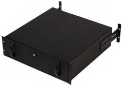 Аксесоар за шкаф Чекмедже за 19" монтаж в комуникационен шкаф, 3U, 450 мм дълбочина, черно