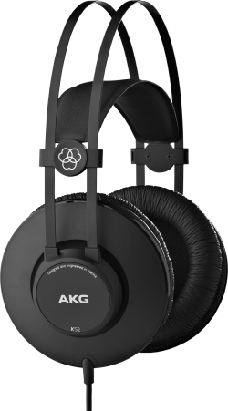 Слушалки AKG K52 с професионални драйвери, 3.5 мм. аудио жак