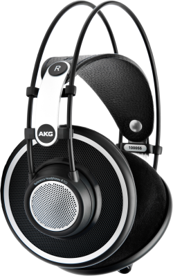Слушалки AKG K702 професионални слушалки със затворен гръб - черни