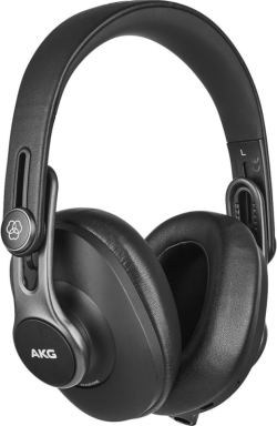 Слушалки AKG K371 BT, сгъваеми студийни слушалки със затворен гръб, Bluetooth