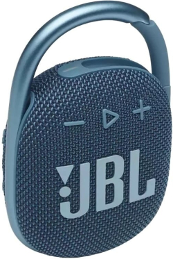 Bluetooth Колонкa JBL Clip 4 BLU, син - Преносима безжична колонка