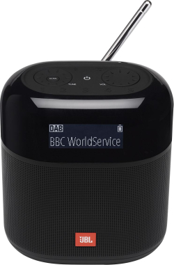 JBL TUNERXL BLK, преносима система DAB/DAB+/FM радио с Bluetooth