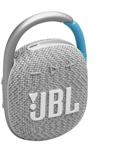Bluetooth Колонкa JBL Clip 4 Eco Portable Bluetooth Speaker - Бял