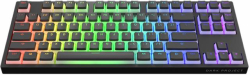 Клавиатура Dark Project KD87A Black TKL PBT - HS Gateron Cap Teal Switch, RGB