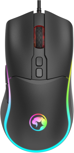 Мишка Геймърска M358 RGB - 7200dpi/ черна