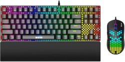 Клавиатура Marvo Геймърски комплект Gaming COMBO CM373 Blue Switches 2-in-1