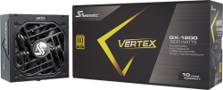 Захранване Seasonic Vertex GX-1200, 1200W, 80 PLUS Gold, 135мм вентилатор, ATX 3.0