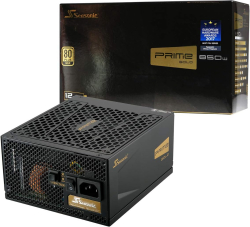 Захранване Seasonic Prime GX-850, 850W, 80 PLUS Gold, 135мм вентилатор, Fully Modular