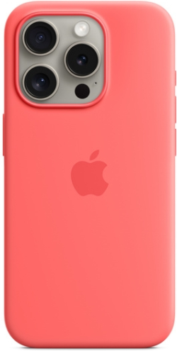 Калъф за смартфон Apple iPhone 15 Pro Silicone Case with MagSafe - Guava