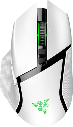 Мишка Razer Basilisk V3 Pro, безжична Bluetooth, геймърска, бял цвят