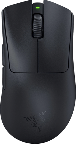 Мишка Razer DeathAdder V3 Pro, геймърска, безжична, черен цвят