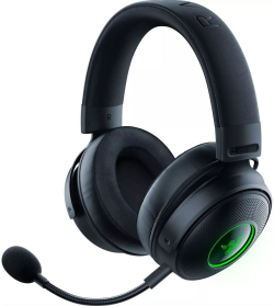 Слушалки Razer Kraken V3 Pro, геймърски, с кабел, вграден микрофон, черен цвят