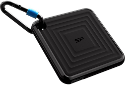 Хард диск / SSD Silicon Power PC60, 1TB SSD външен, 1x USB 3.2 Type C, черен цвят