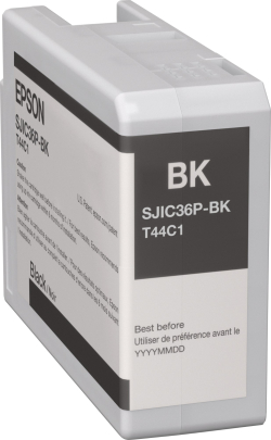 Касета с мастило Epson SJIC36P(K): Ink cartridge for ColorWorks C6500-C6000 (Black)