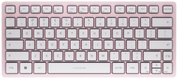 Клавиатура Безжична клавиатура CHERRY KW 7100 MINI BT, Bluetooth, Розова