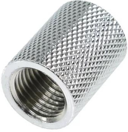 Охлаждане Муфа Alphacool, Вътрешна резба G1-4 AG - G1-4 AG, Хром