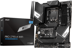 Дънна платка MSI PRO Z790-S WIFI , LGA 1700, Intel Z790, 4x DDR5, 2x USB 3.2 Gen 1, Dual Channel