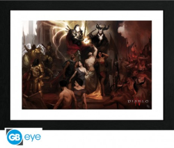 GBEYE DIABLO - Framed print Diablo IV Nephalems (30x40)