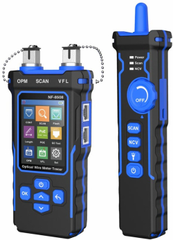 Тестер за медни и оптични мрежи Noyafa NF-8508 на най-ниска цени