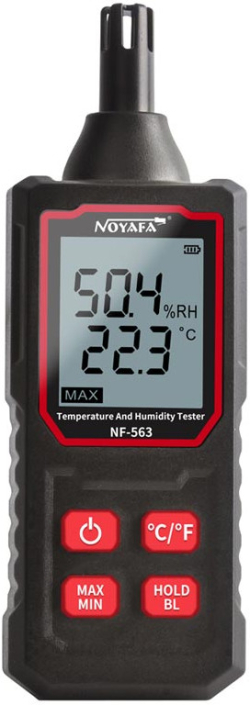 Инструмент/Тестер Noyafa NF-563, Тестер за температура и влага