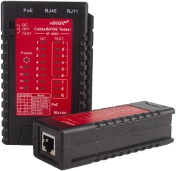 Инструмент/Тестер Noyafa NF-468S, Кабелен тестер 2 в 1 - Lan и PoE