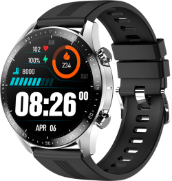 Смарт часовник Blackview X1 Pro, 1.39" 360 x 360, Bluetooth 5.0, 300 mAh батерия, сребрист