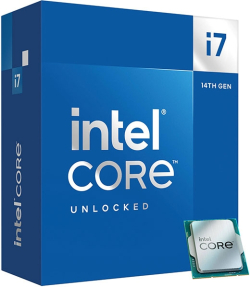Процесор Intel Core i7-14700K, LGA1700, 3.40 - 5.50 GHz, 20C - 28T, 33MB cache, BOX