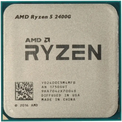 Процесор AMD Ryzen 5 2400G, AM4, 4C - 8T, 3.60 - 3.90 GHz, 2MB cache