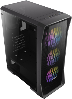 Кутия Antec NX360, Mid Tower, RGB, ATX, USB3.0, Закалено стъкло, USB3.0,