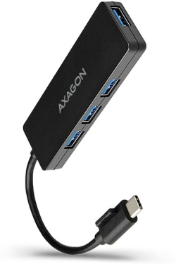 USB Хъб HUB USB3-А to 4xUSB3 A, Slim, AXAGON HUE-G1C