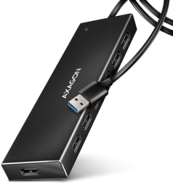 USB Хъб HUB USB3-А to 7xUSB3 A, 1m, AXAGON HUE-F7A