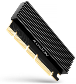 RAID Контролер PCI-E 16x Card, M.2 NVMe, Cooler, AXAGON PCEM2-XS