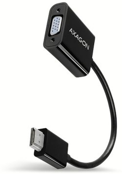 Кабел/адаптер Adapter HDMI M - VGA F, w-Cable, AXAGON RVH-VGN